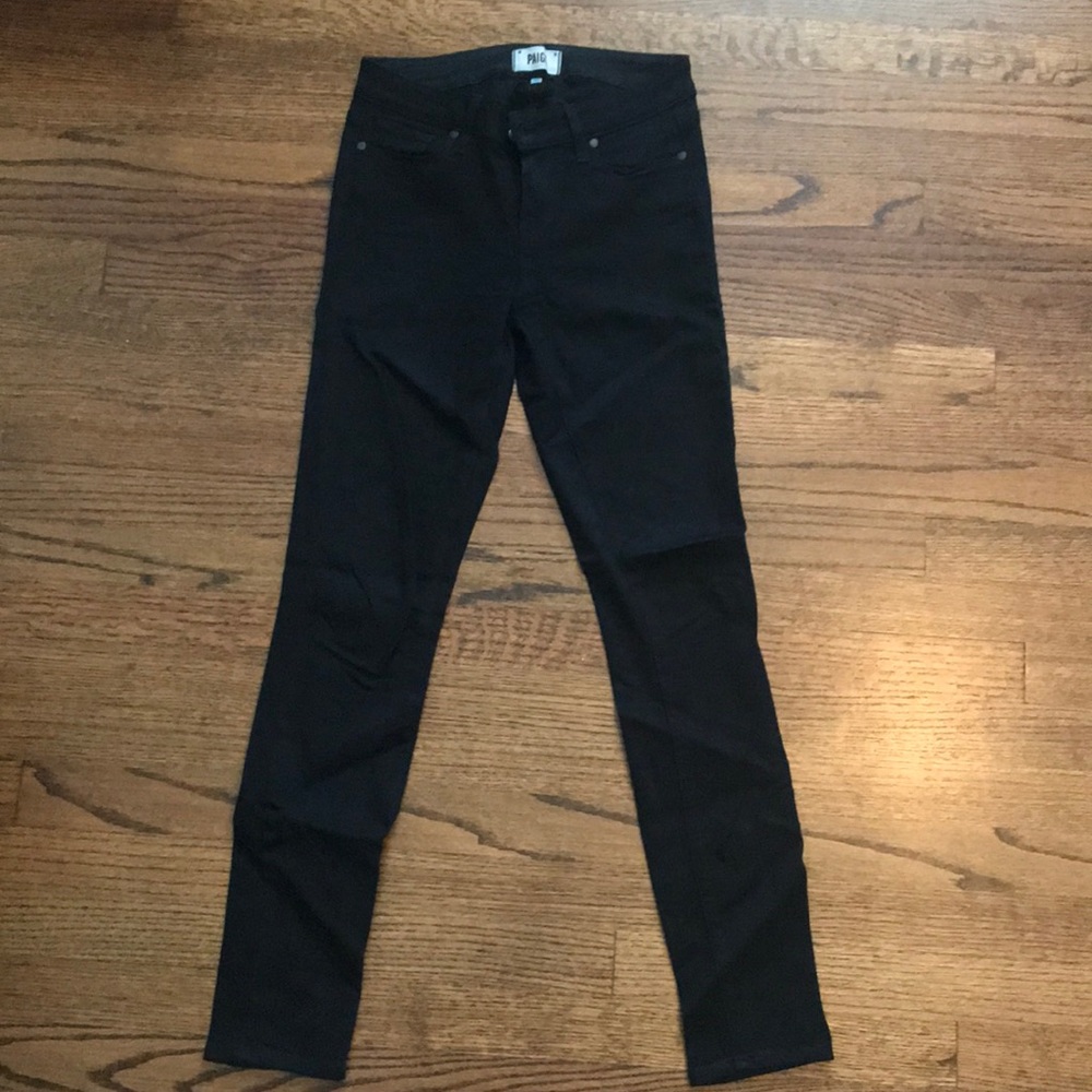 Paige verdugo ultra skinny black jeans size 26